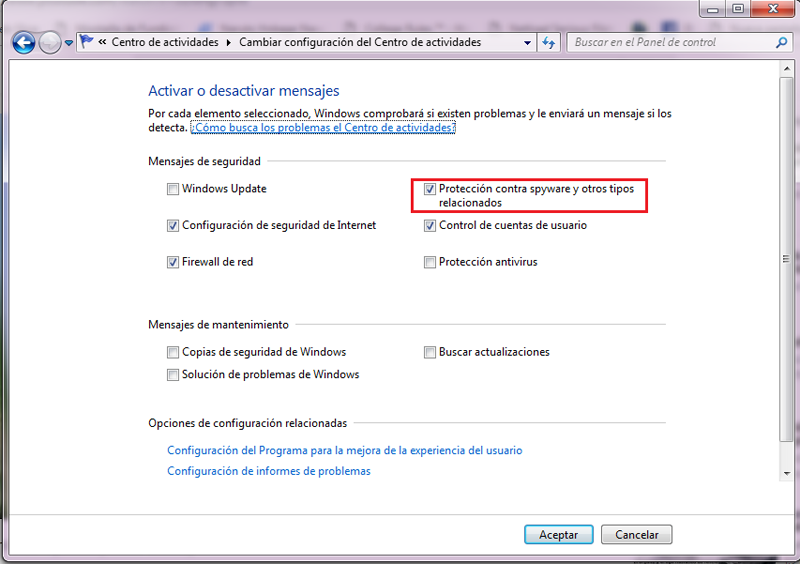 Configure Windows Defender antivirus notifications