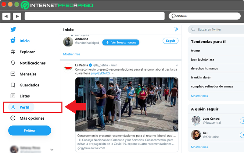 Learn step by step how to modify the cover photo of your Twitter profile