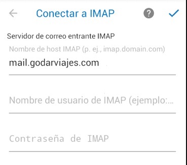 create IMAP address