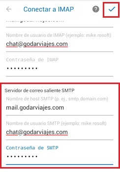  SMTP outgoing mail server