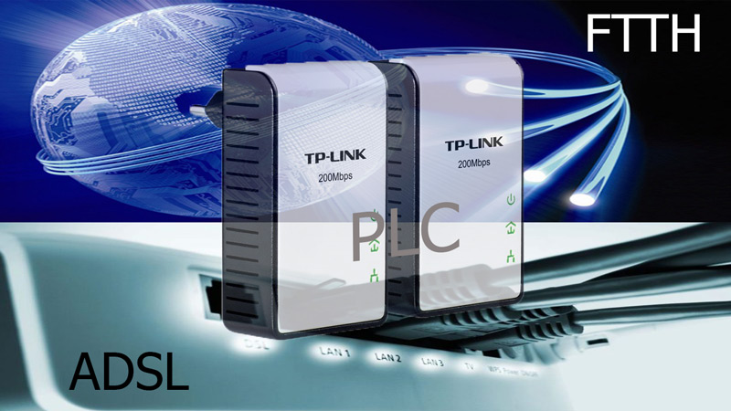Is the PLC really a reliable alternative to ADSL or FTTH