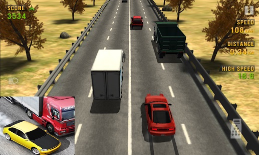 traffic racer mobile game