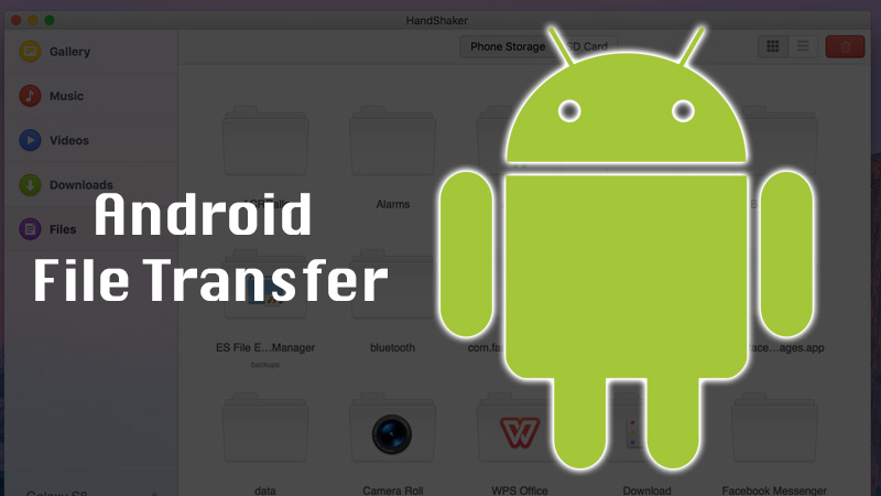 Transfer Photos from Android to Mac with Android File Transfer