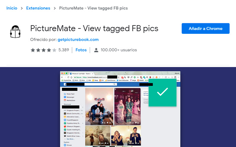 Picture mate home page