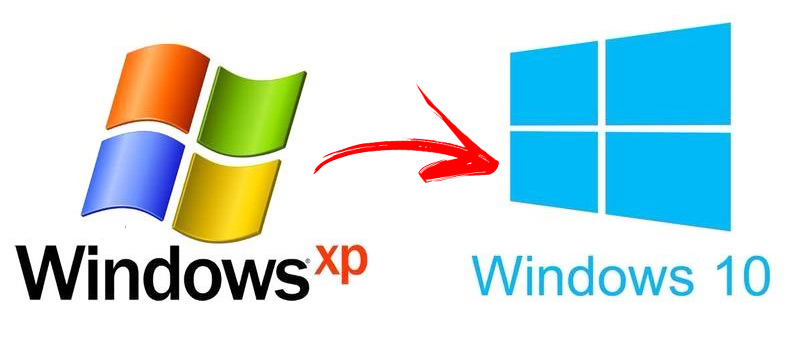 Upgrade Windows XP to the new Windows 10