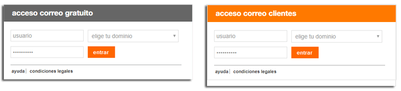 Access to Orange Client mail or free