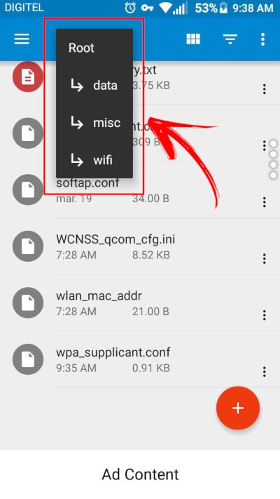 view key wifi android file manager