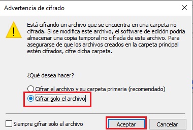 encrypt file or folder in windows
