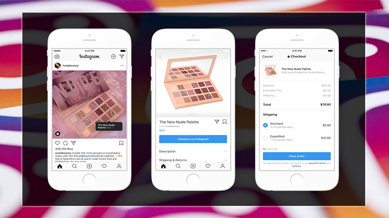 Learn step by step how to create sales and purchase publications with Instagram Shopping