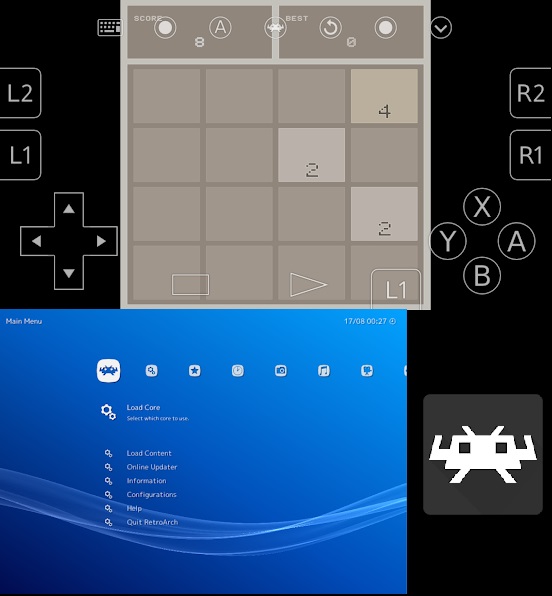 RetroArch64 emulator for android