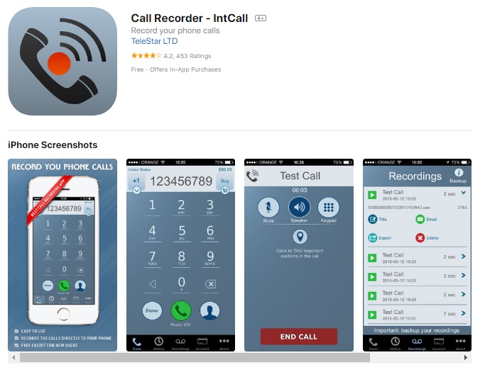 record calls with iphone call recorder