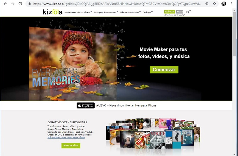 Kizoa online program