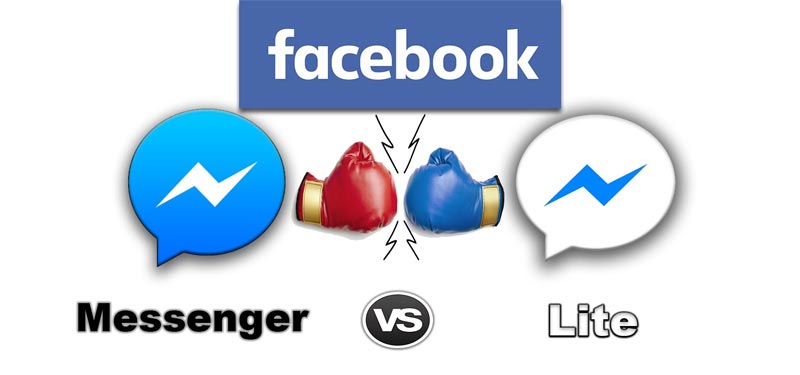 Differences between Facebook Messenger and Facebook Messenger Lite