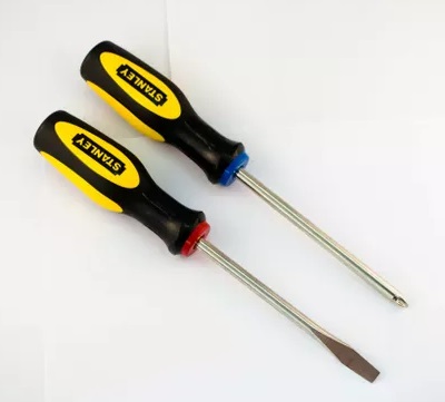 slotted and blade screwdriver