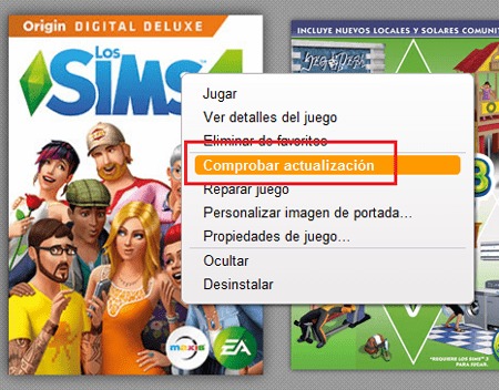 Check update the Sims 4 