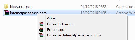 open these types of files: WinRar