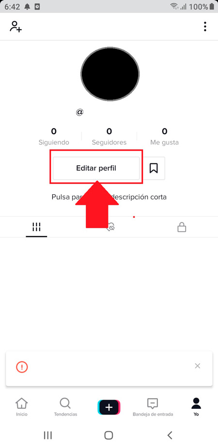 Learn step by step how to modify the username of a TikTok account