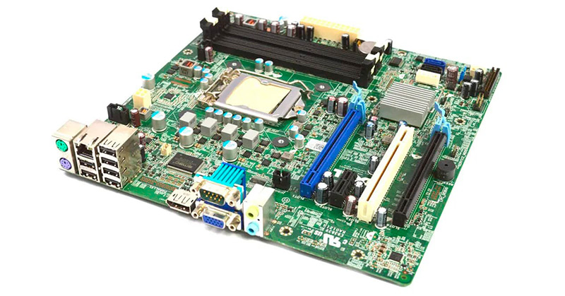 What are the main components of a motherboard or motherboard?