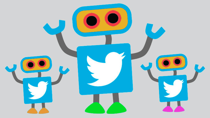 What are the benefits of using a bot on Twitter to automate functions?
