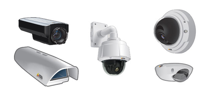 Types of IP surveillance cameras models