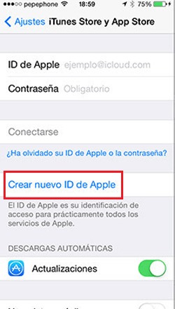 Create new Apple ID for iCloud Mail