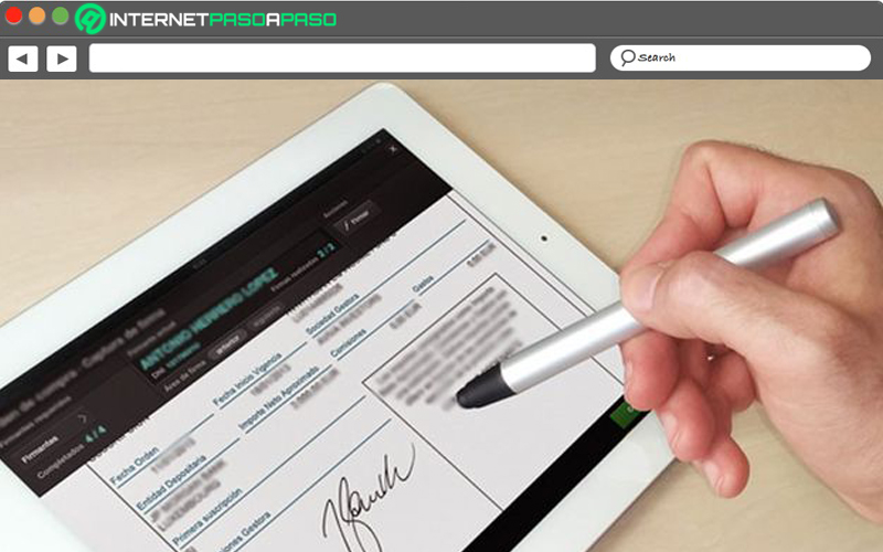 What is an electronic signature and what is it currently used for?