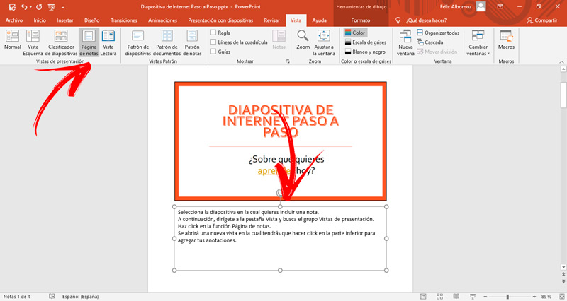 Learn step by step how to print PowerPoint note pages