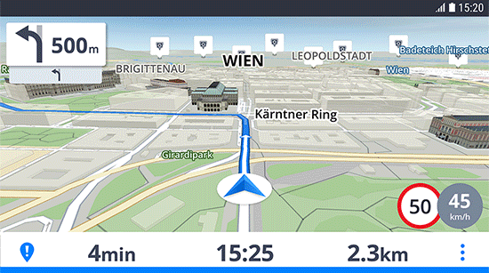 Install new version GPS navigator