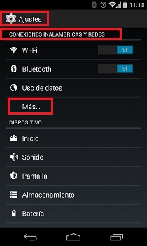 share wifi from android