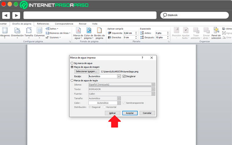 Steps to insert a watermark in Microsoft Word fast and easy