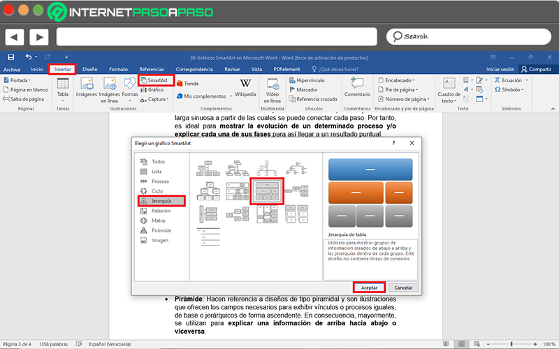 🥇 SmartArt Graphics in Word Step by Step Guide 2020