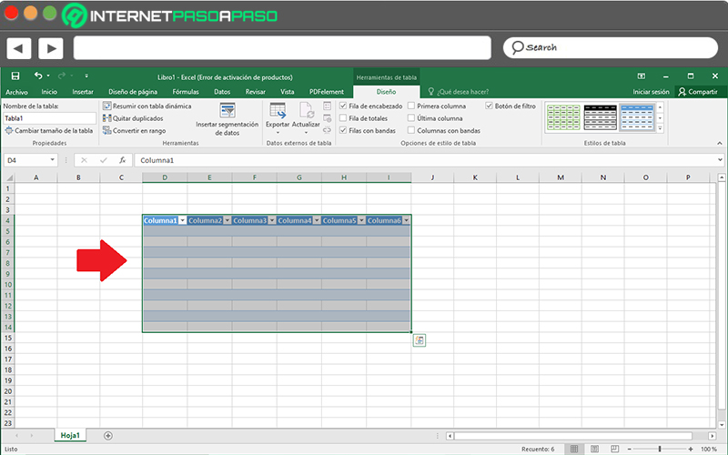 Learn how to create a table in your Microsoft Excel spreadsheets