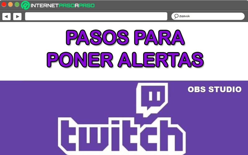 Learn step by step how to put alerts and notifications on Twitch