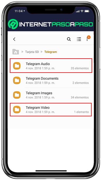 Recover photos and videos from deleted chats